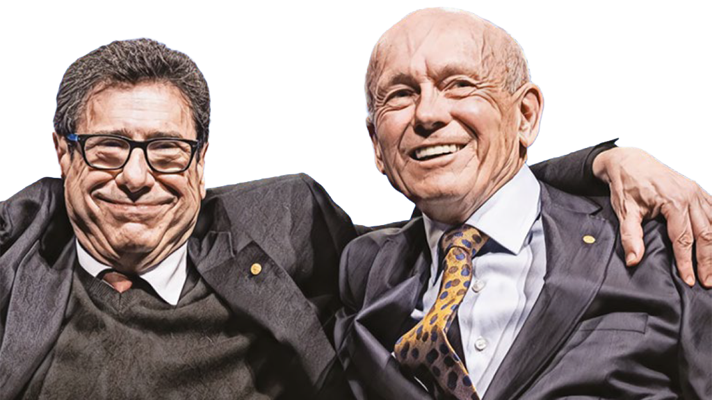 Chart: Picture of Philippe and Peter