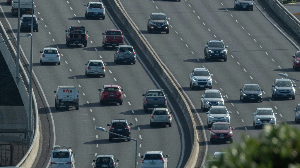 Cars on a multi-lane road By Robert Calvert via Unsplash