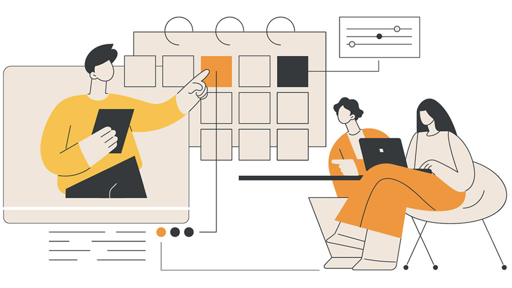 Illustration of online tutoring. Source: CentrePiece Raphael Whittle